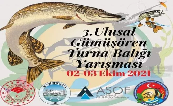 2023 KOBDER 3.Ulusal Turna Balığı Yakalama Yarışması başlıyor